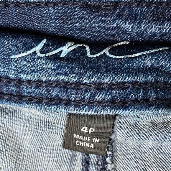 INC International Concepts Regular Fit Skinny Leg Jeans in Blue Wash Women’s 4P - Picture 9 of 11